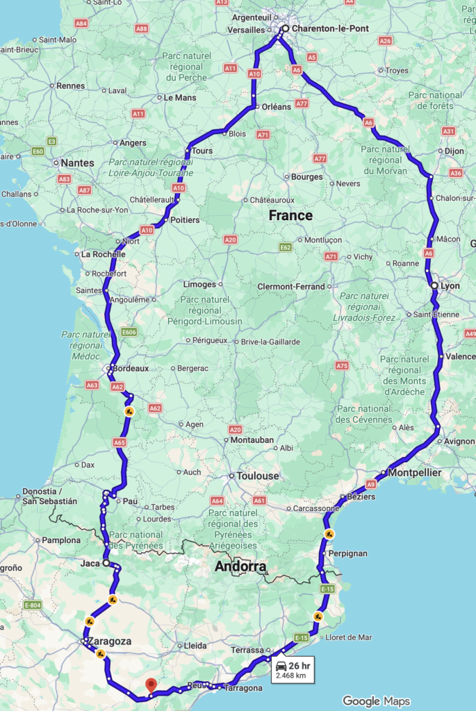 Road trip Paris - June 2026.
